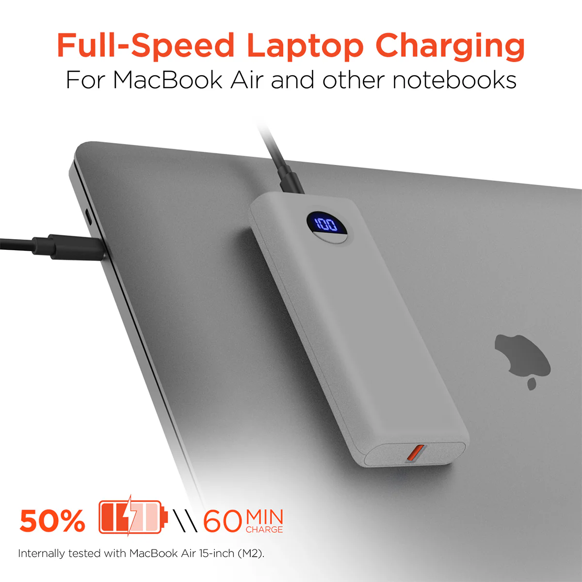 10,000mAh Fast Charge Power Bank with Digital Display - Image 17