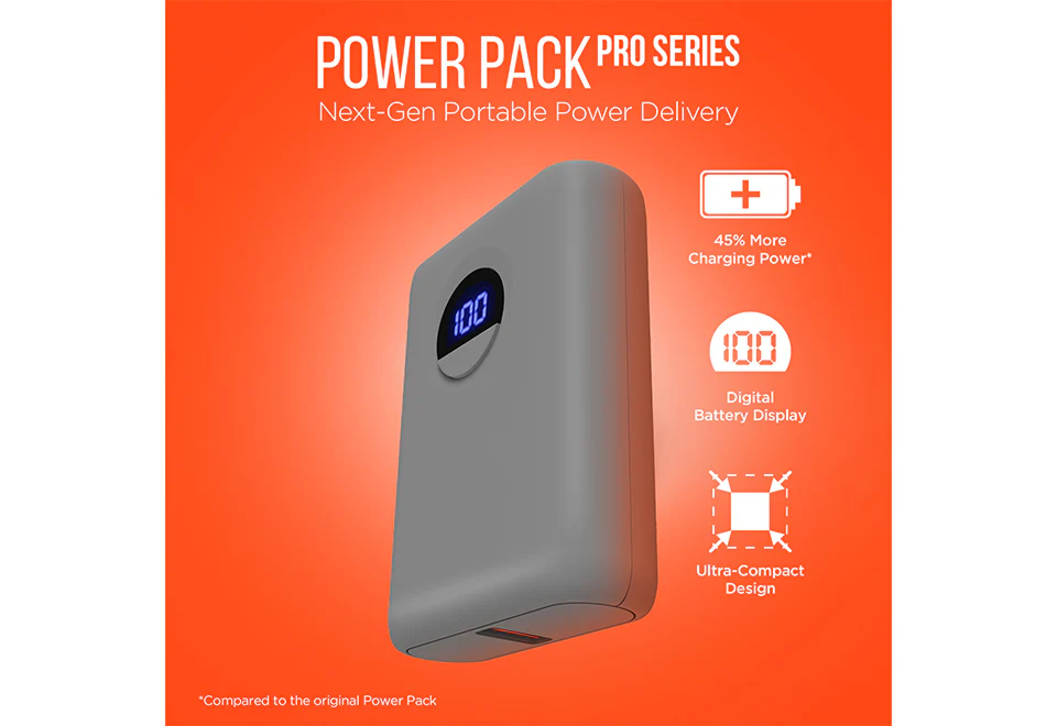 10,000mAh Fast Charge Power Bank with Digital Display - Image 3