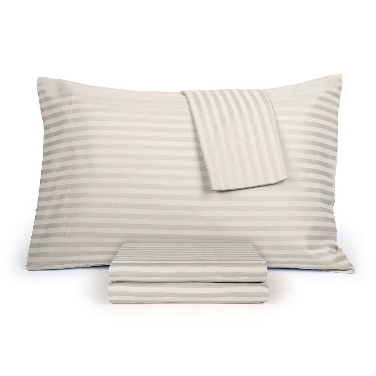 100% Cotton Solid Sheet Set by Sharper Image - Image 13