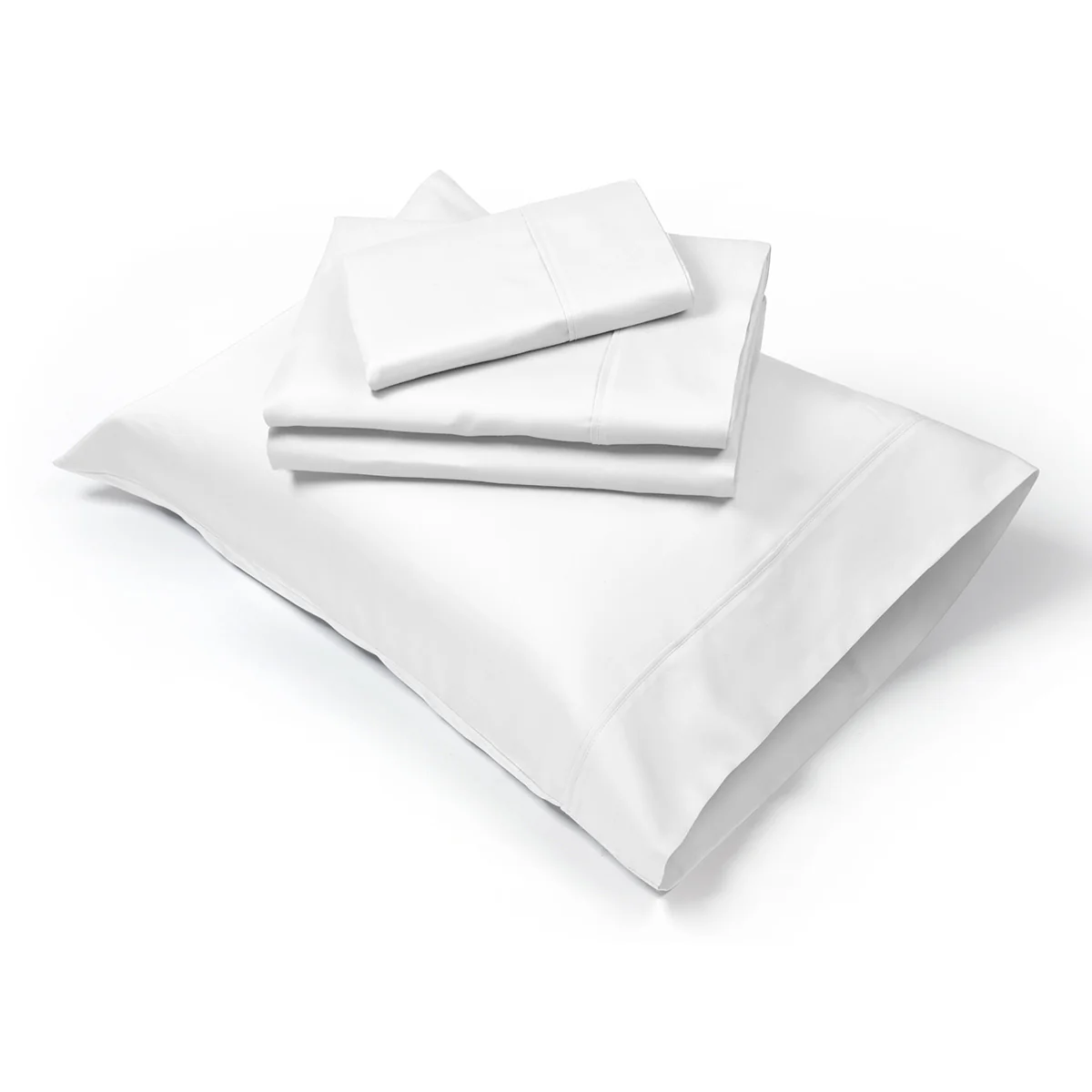 100% Cotton Solid Sheet Set by Sharper Image - Image 4