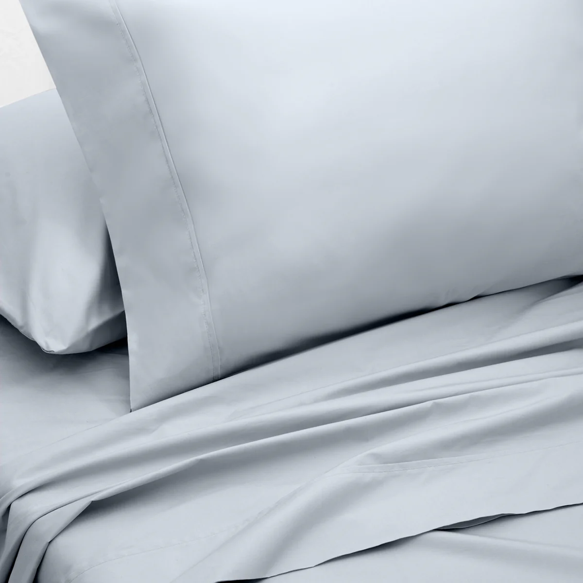 100% Cotton Solid Sheet Set by Sharper Image - Image 5
