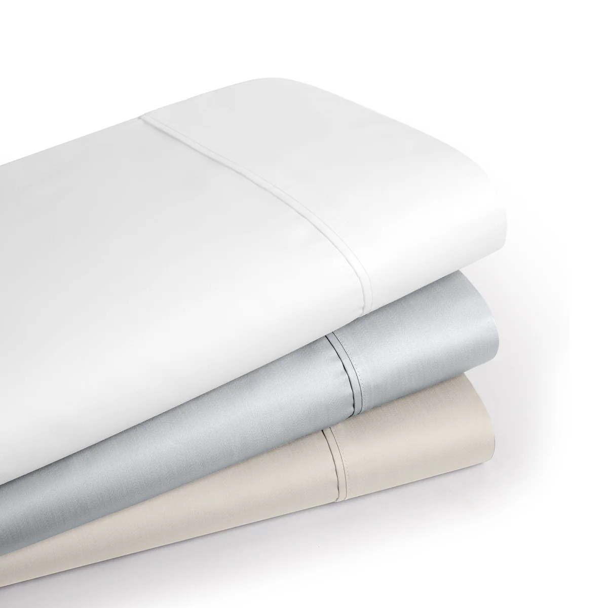 100% Cotton Solid Sheet Set by Sharper Image - Image 6