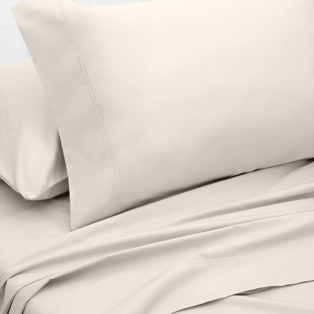 100% Cotton Solid Sheet Set by Sharper Image - Image 8