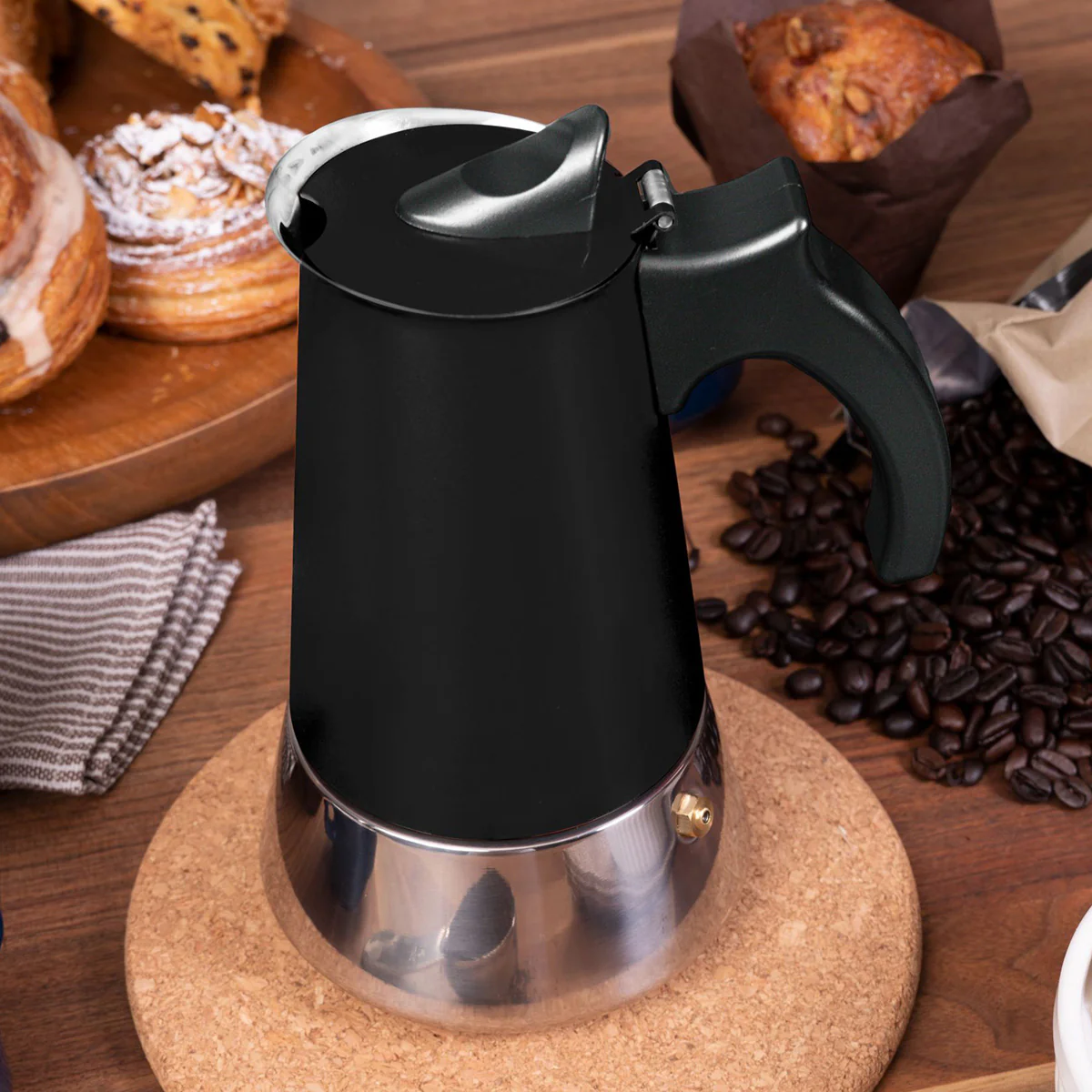 300 mL Stainless Steel Espresso Maker - Image 27