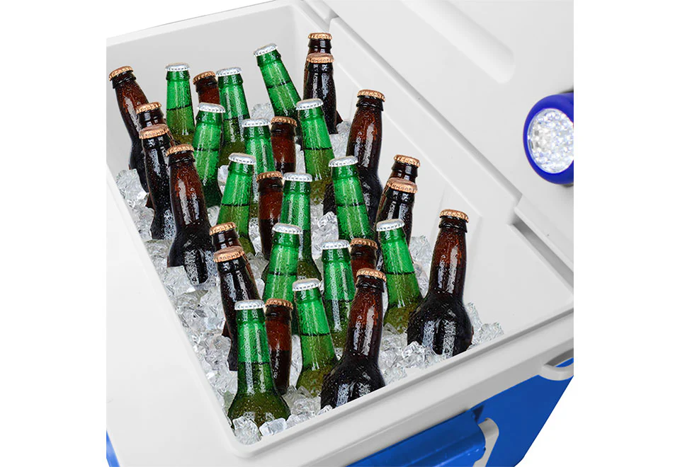 40-Qt. Rolling Cooler with Bluetooth Sound System - Image 5