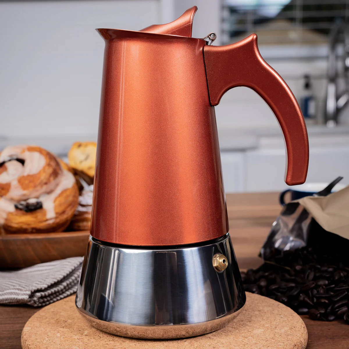 500 mL Stainless Steel Espresso Maker - Image 11