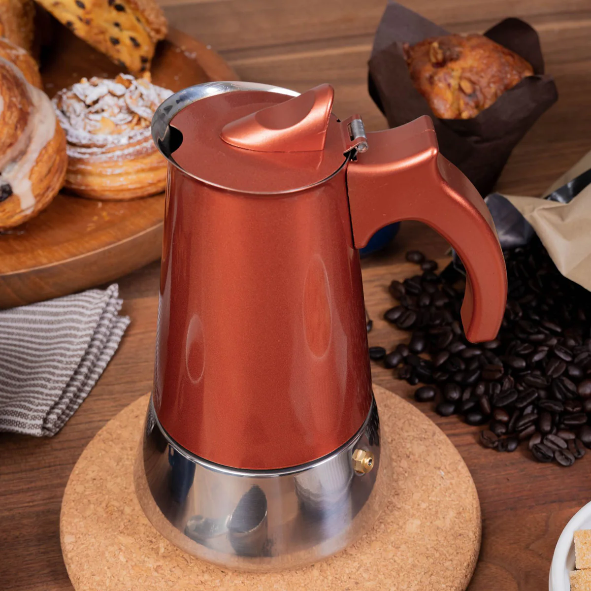 500 mL Stainless Steel Espresso Maker - Image 13