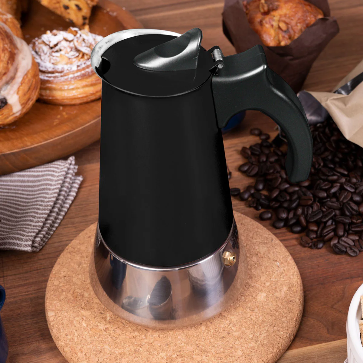 500 mL Stainless Steel Espresso Maker - Image 21