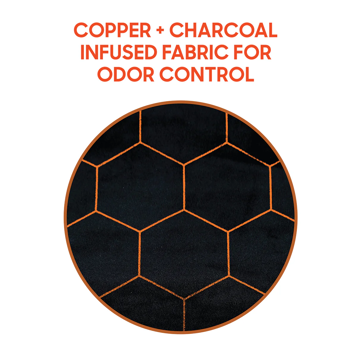 Calming Heat™ Charcoal + Copper Infused Massaging Knee Wrap by Sharper Image - Image 4