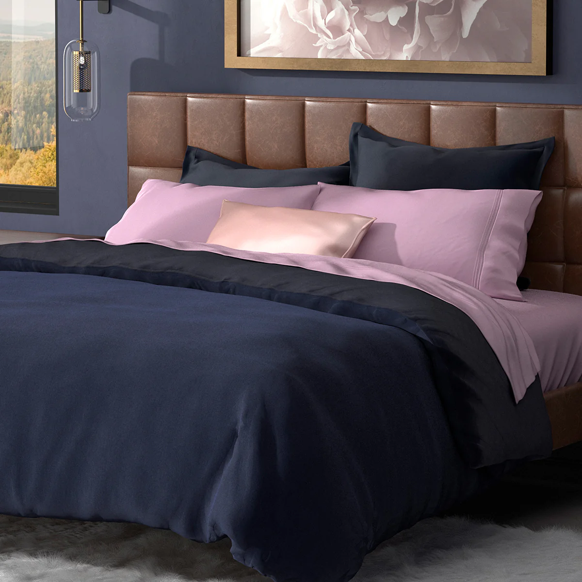 Cooling Reversible TENCEL and Bamboo Duvet Cover - Image 7
