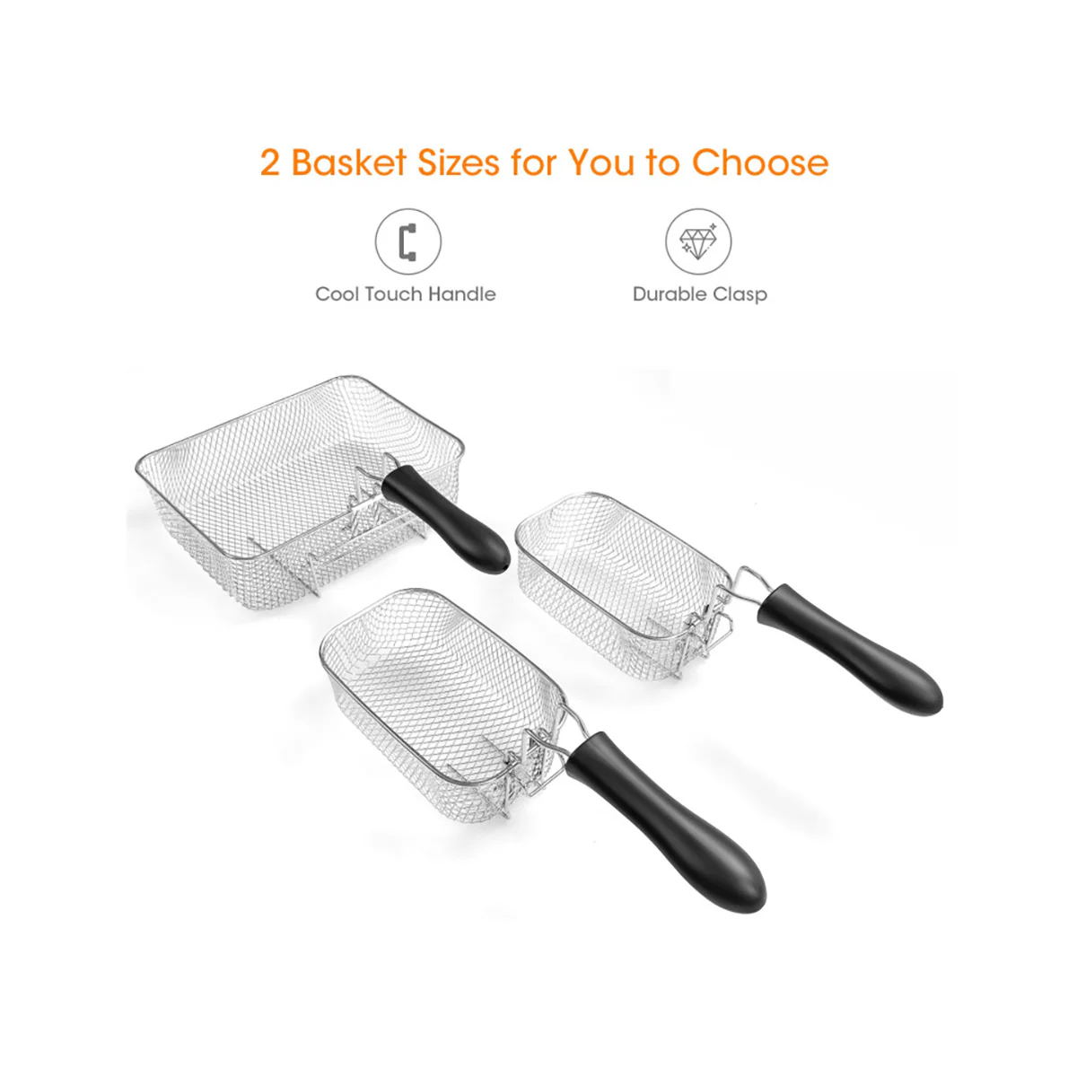 Electric Stainless Steel Deep Fryer - Image 13