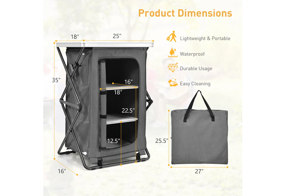 Folding Pop-Up Cupboard - Image 10