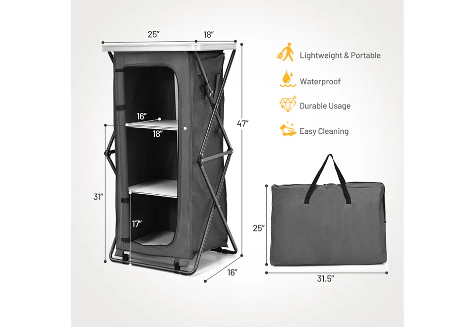 Folding Pop-Up Cupboard - Image 11
