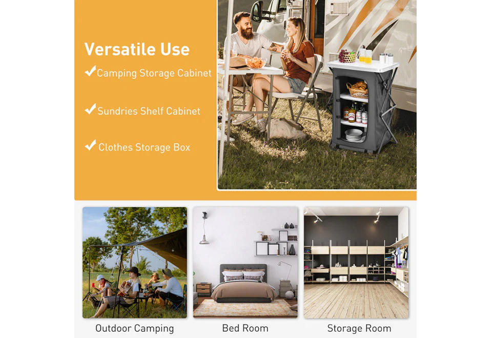 Folding Pop-Up Cupboard - Image 6