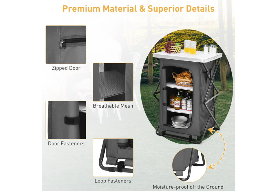 Folding Pop-Up Cupboard - Image 7