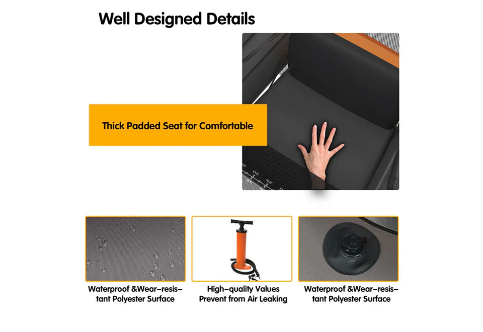 Inflatable Fishing Float Tube - Image 9