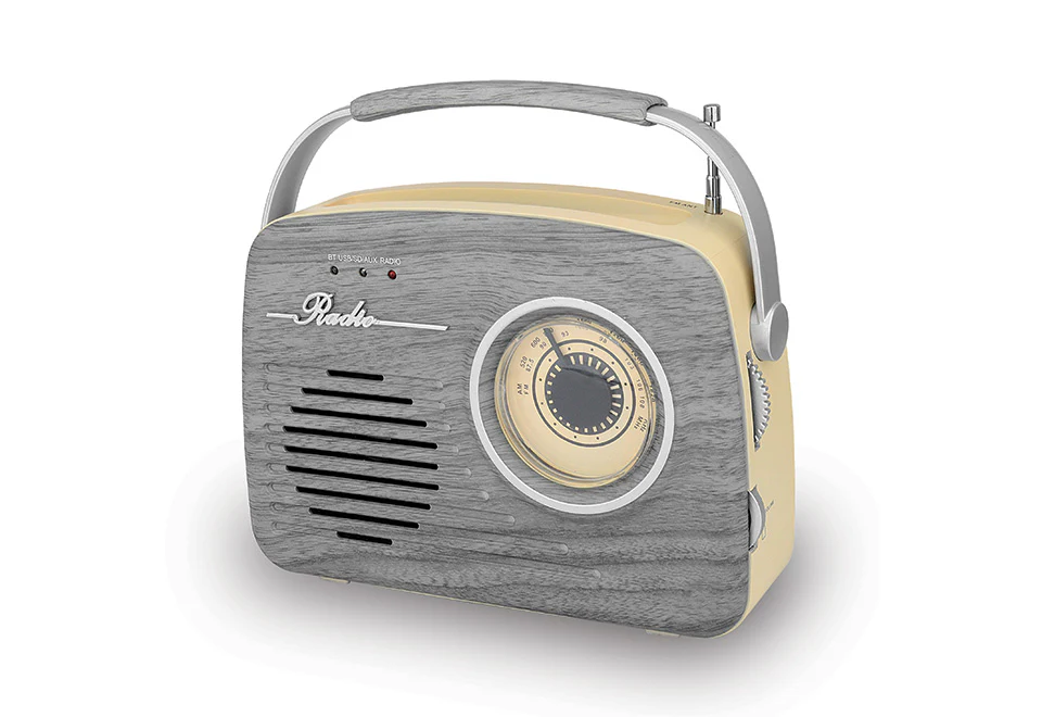 Retro AM/FM Radio with Bluetooth - Image 3