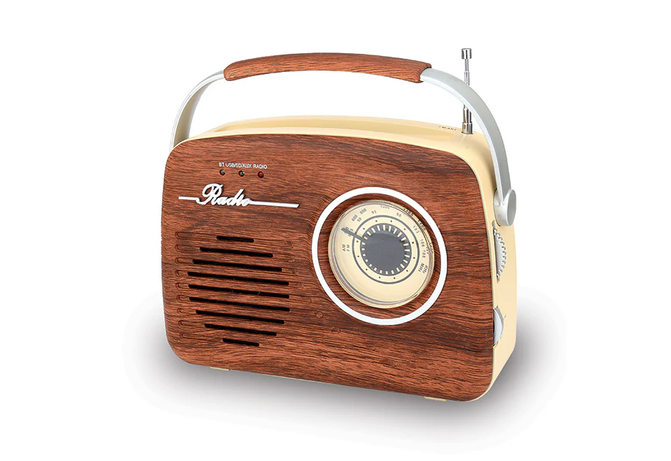 Retro AM/FM Radio with Bluetooth - Image 4