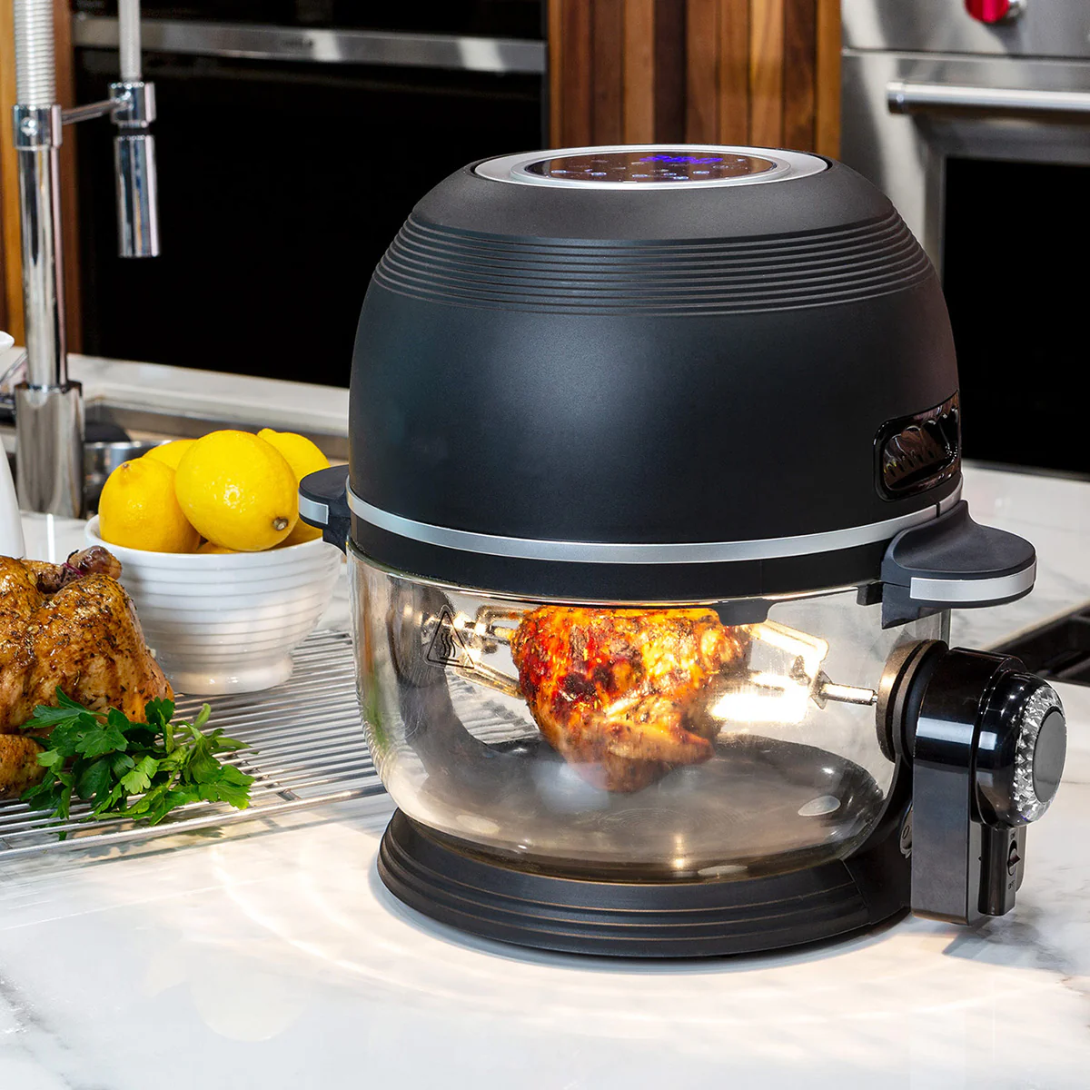 Self-Cleaning Glass Bowl Air Fryer - Image 12