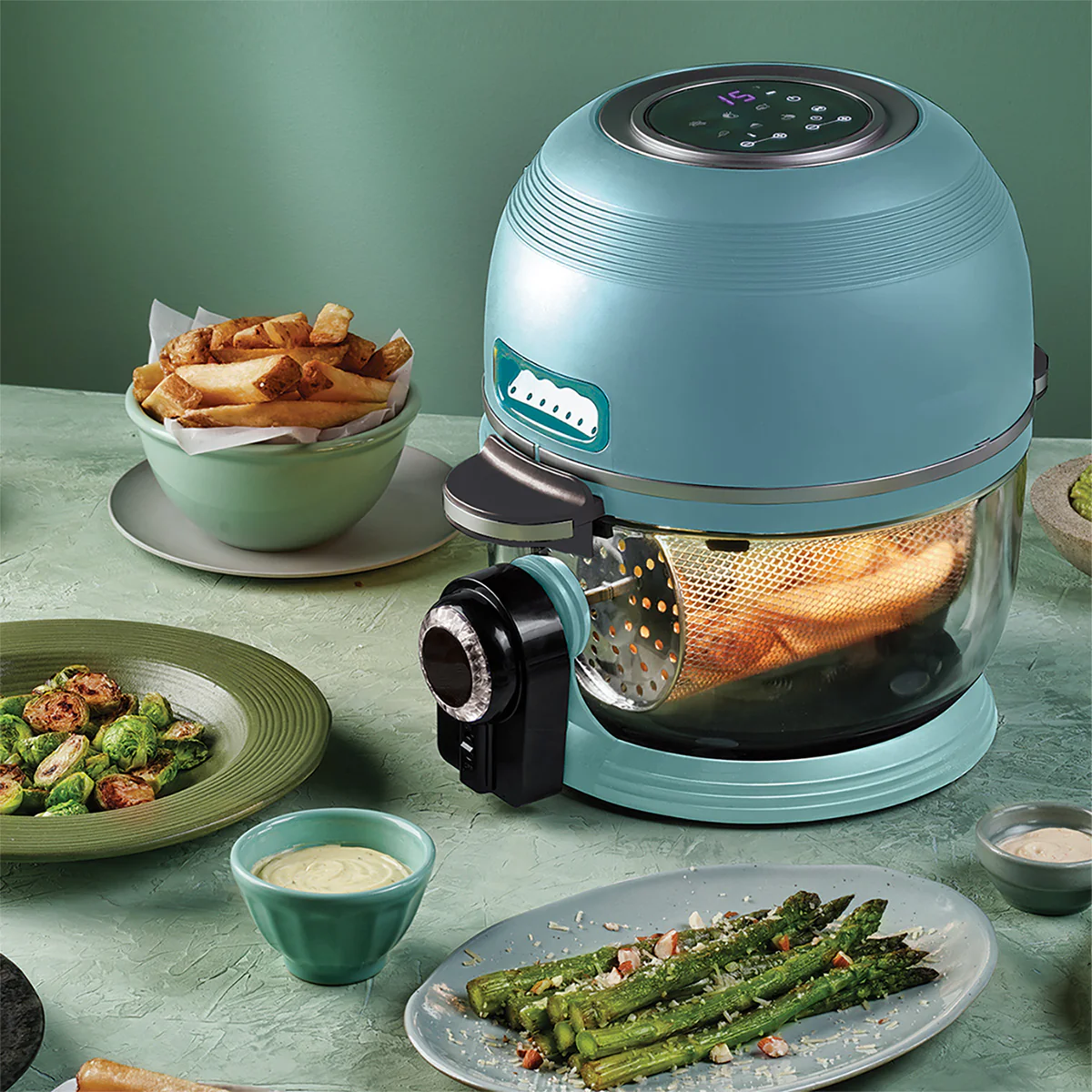 Self-Cleaning Glass Bowl Air Fryer - Image 15