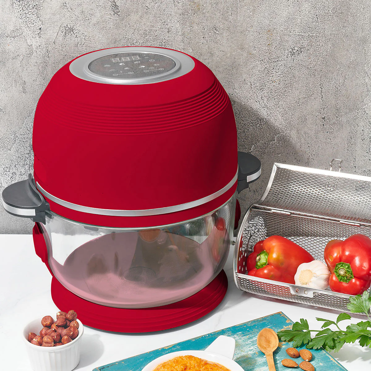 Self-Cleaning Glass Bowl Air Fryer - Image 25