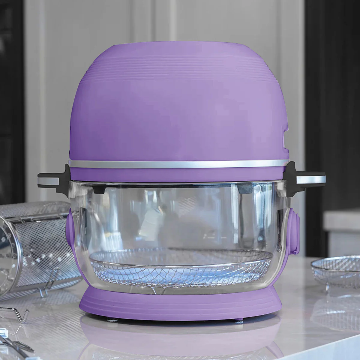 Self-Cleaning Glass Bowl Air Fryer - Image 30