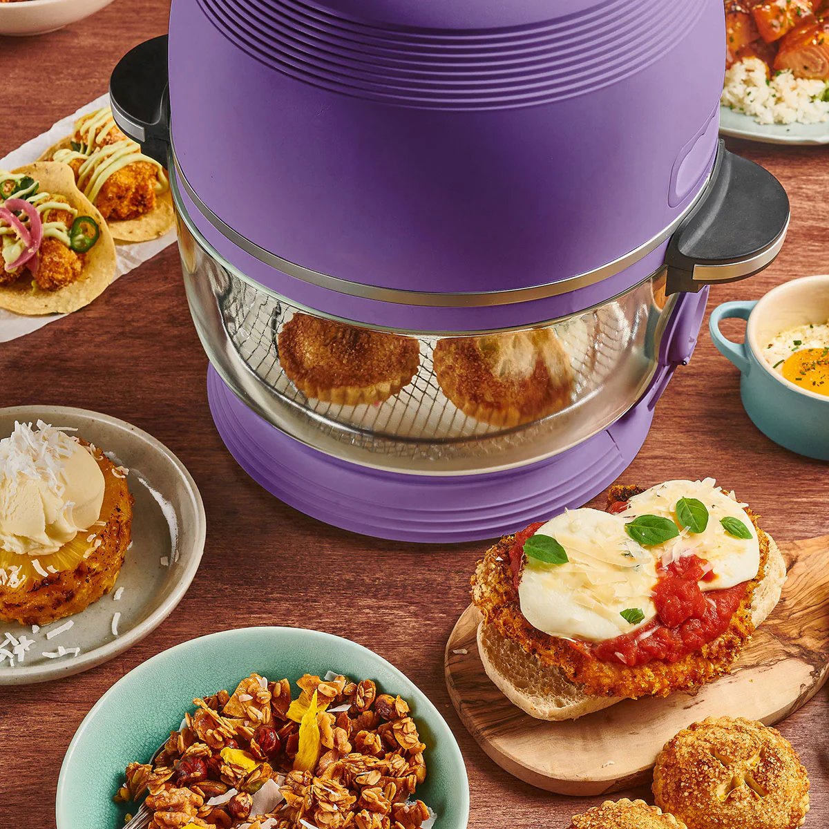 Self-Cleaning Glass Bowl Air Fryer - Image 31