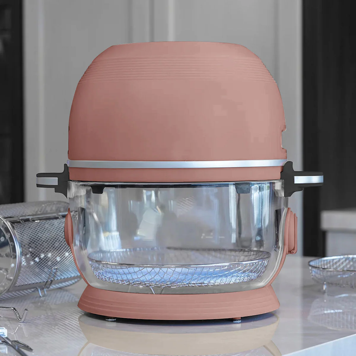 Self-Cleaning Glass Bowl Air Fryer - Image 34