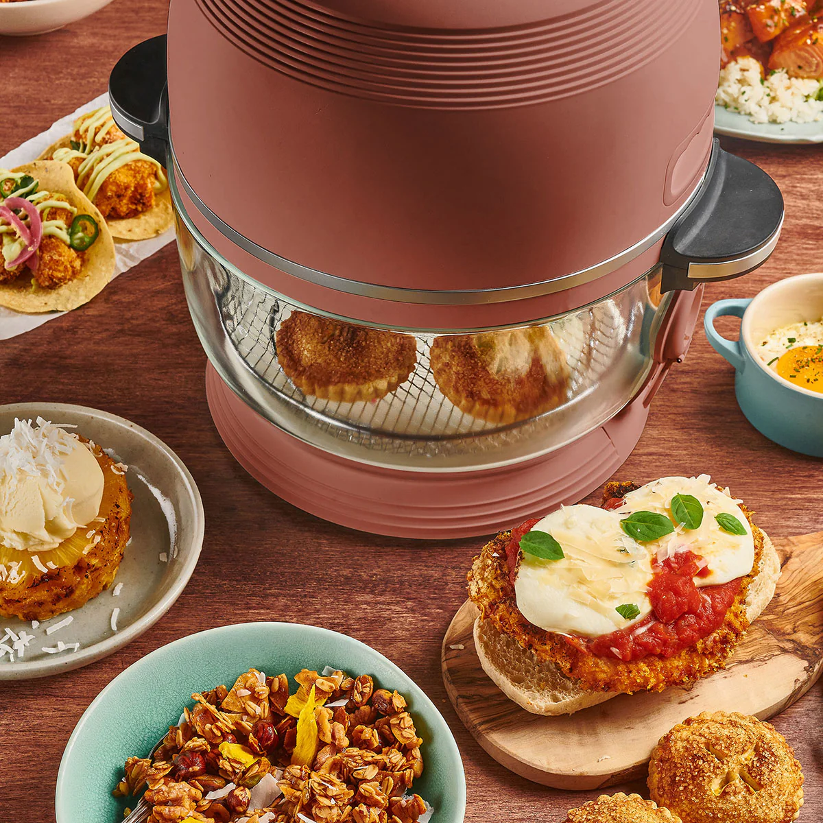 Self-Cleaning Glass Bowl Air Fryer - Image 36