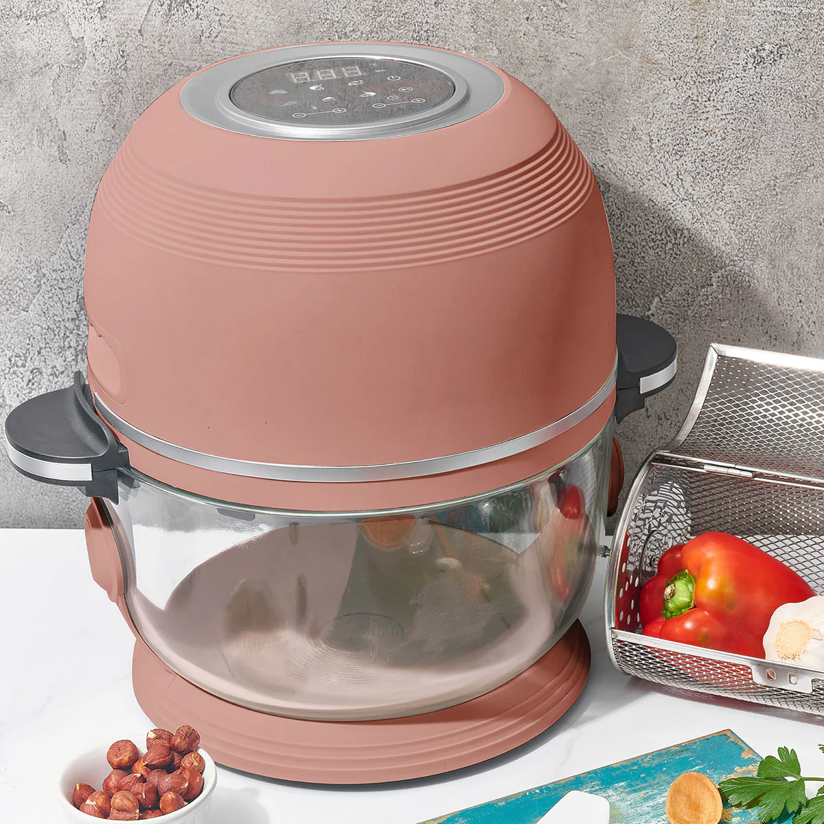 Self-Cleaning Glass Bowl Air Fryer - Image 39